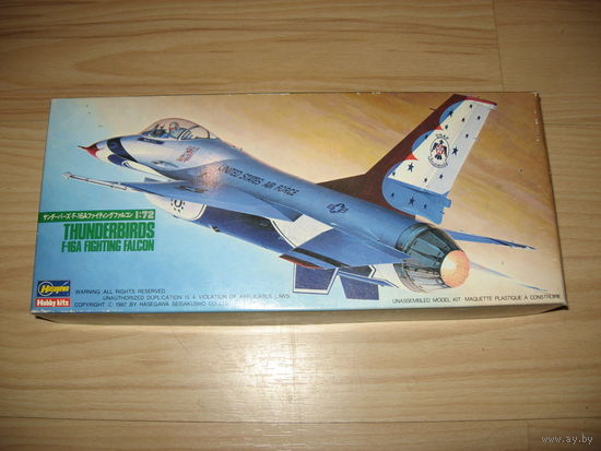 F-16A пилотажной группы Thunderbirds (Hasegava) 1/72