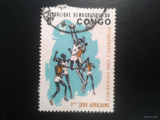 Конго (Киншаса), 1965. Баскетбол