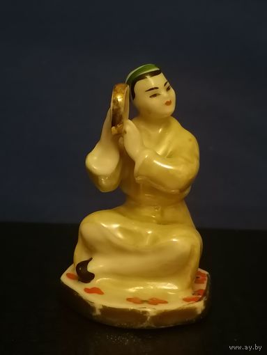 Узбек с бубном. Дулево. 1957.