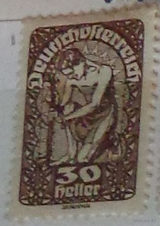 Аллегория. Немецкая Австрия. Дата выпуска:1919-07