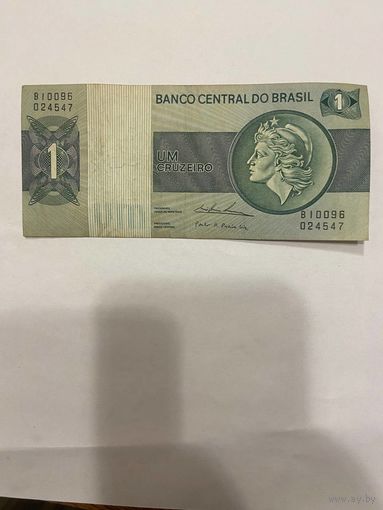 Бразилия 1 крузейро 1980-0901
