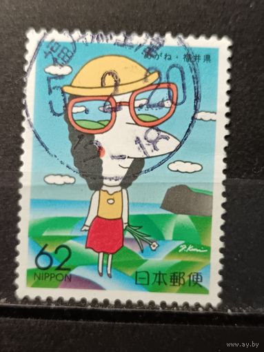 Япония 1991. Турист в солнцезащитных очках