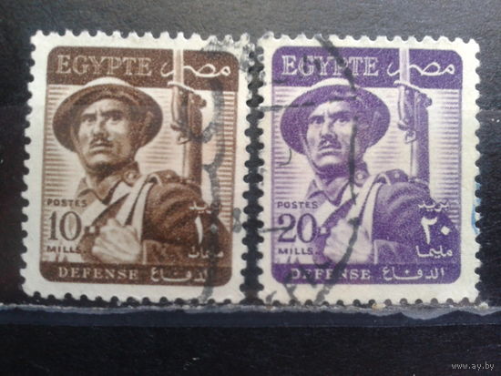 Египет, 1953, Стандарт, солдат (оборона)