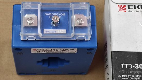 Трансформатор тока ТТЕ-30-250/5А EKF распродажа