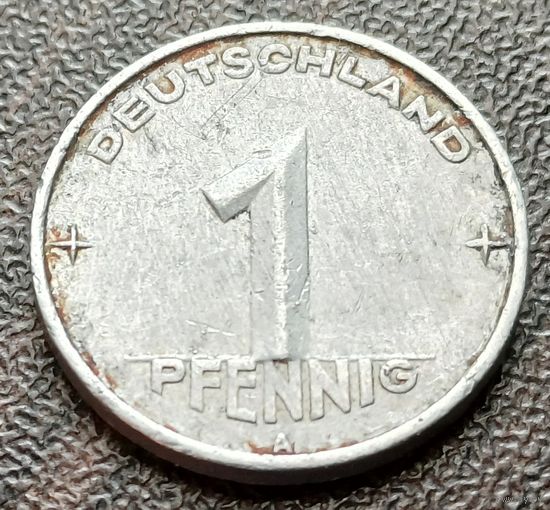 Германия - ГДР 1 пфенниг, 1952    А     ( 1-1-8 )