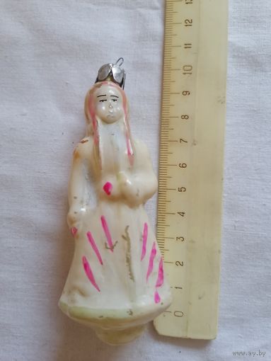 Ёлочная игрушка СНЕГУРОЧКА СССР 0088