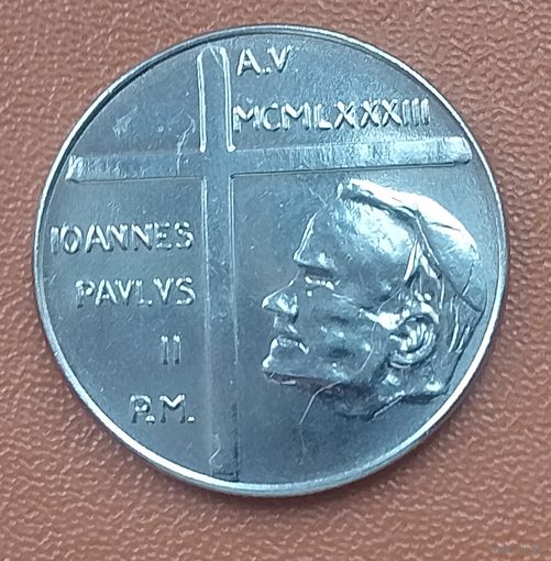Ватикан 100 лир, 1983