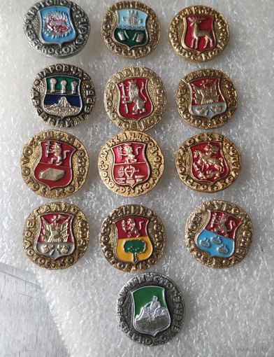 Значки СССР Золотое кольцо России