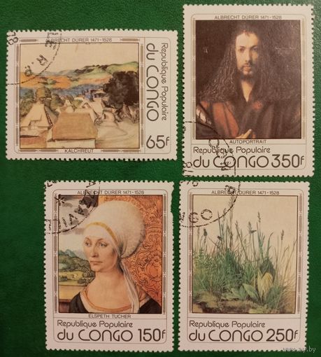 Конго 1978. Живопись. Albrecht Durer
