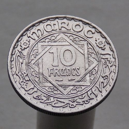 Марокко 10 франков 1947