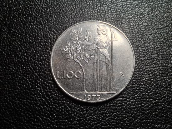 Италия 100 лир 1973