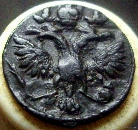 Полушка 1719  супер состояние, оригинальная стабильная патина