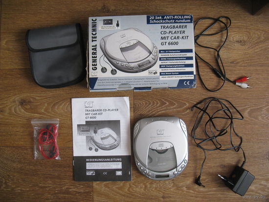 CD плеер GT 6600 с аксессуарами