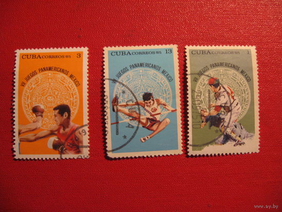 Марки 7-е Панамериканские игры, Мексика 1976 год Куба