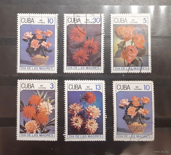 Куба. 1987 год. Флора. Цветы (217)