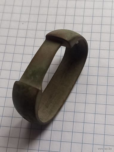Устье ножен шашки , бронза , с 1 рубля, без мц