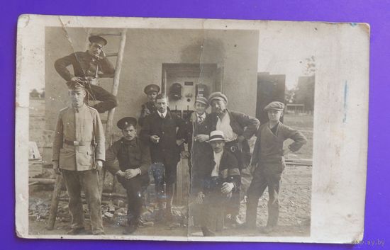 Фото "ПМВ, немцы и поляки, а может  и РИ", Поставы, 1920-1930-е гг.