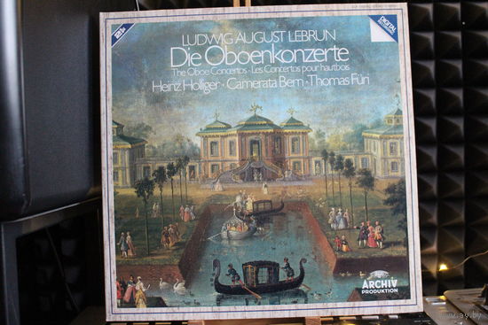 Ludwig August Lebrun, Heinz Holliger, Camerata Bern, Thomas Furi - Die Oboenkonzerte (The Oboe Concertos, Les Concertos Pour Hautbois) (1982, 2xVinyl)