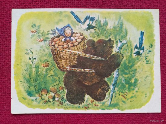 Машенька. Чарушин 1958 г. Чистая. Кр1.