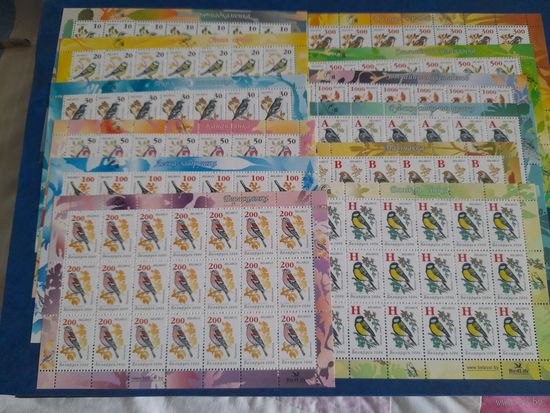 Беларусь 2006 стандарт птицы в листах