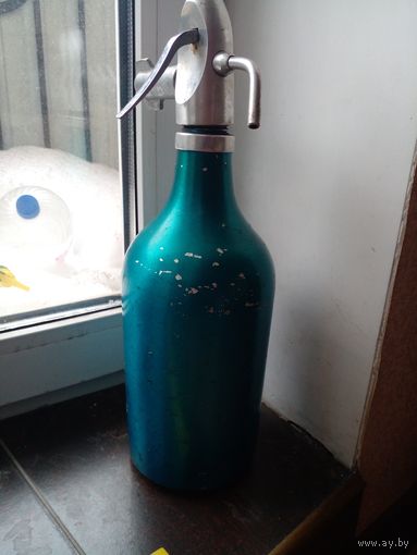 Сифон для газировки раритетный (СССР), большой