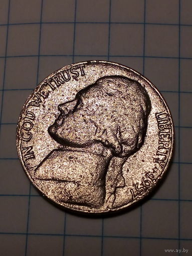 5 центов США 1957 год