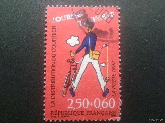 Франция 1993 день марки, плакат
