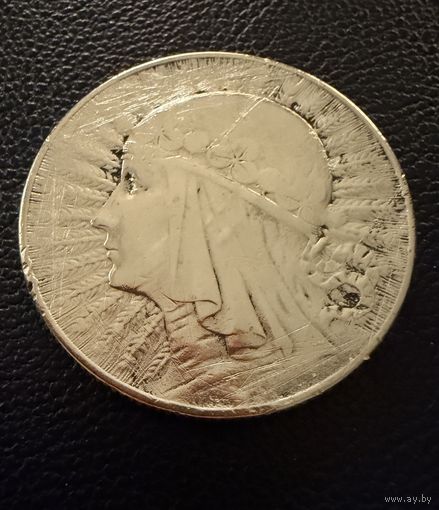 5 злотых 1934 г.  Польша.  Ядвига.  Серебро