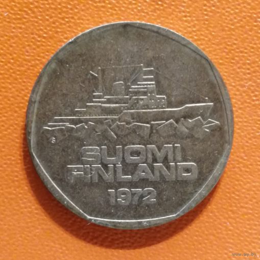 Финляндия 5 марок 1972 г., KM# 53