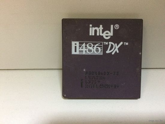 Процессор Intel 486 DX-33 - Лот N15