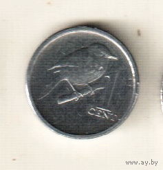 Острова Кука 1 цент 2017