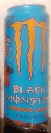 Банка от энергетика BLACK MФNSTER MANGO LOCO 2021 Россия (ОБМЕН/ПРОДАЖА/ТОРГ) 1лот=1шт