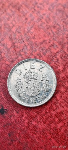 Испания 10 песет 1984