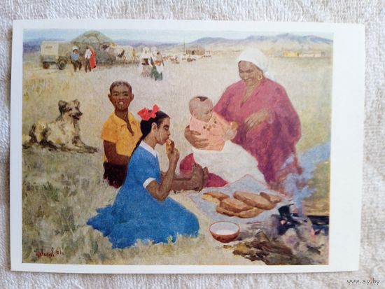 Дети. Шаяхметов. Свежий хлеб