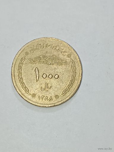 Иран 1000 реал 2009 года .