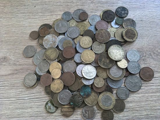 Монеты разные