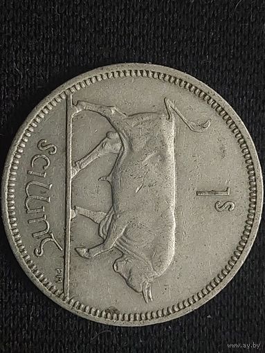 1 шиллинг ирландия 1968