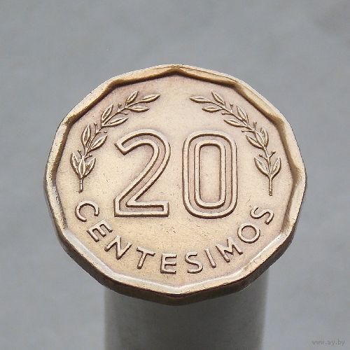 Уругвай 20 сентесимо 1976