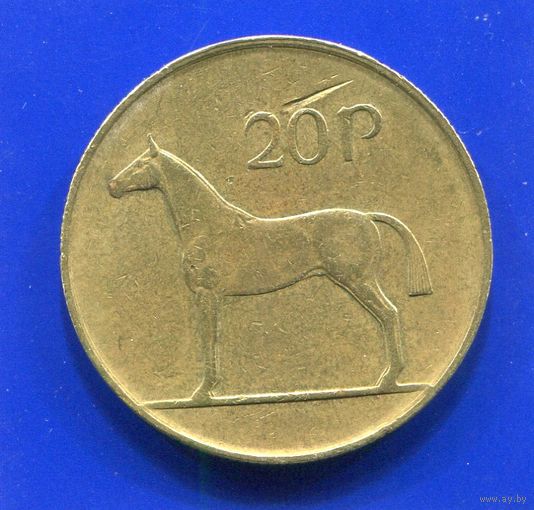 Ирландия 20 пенсов 1988