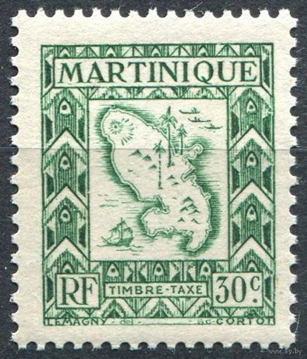 Мартиника 1947 ** марка из серии Французские колонии