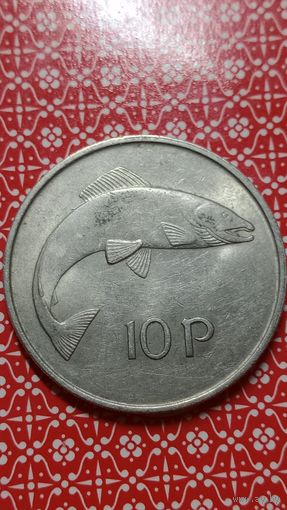 Ирландия 10 пенсов 1969