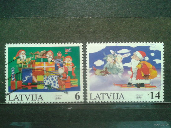 Латвия, 1996. Рождество