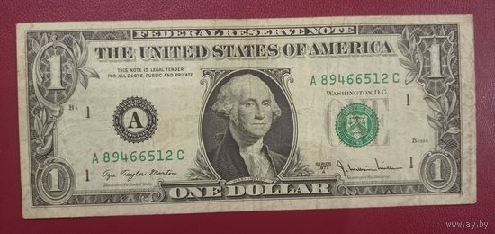 Торг! 1 доллар США 1977 года (1977А)
