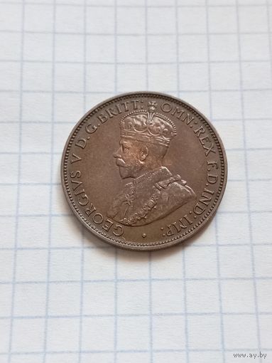 1/24 шиллинга 1933 года. Джерси.