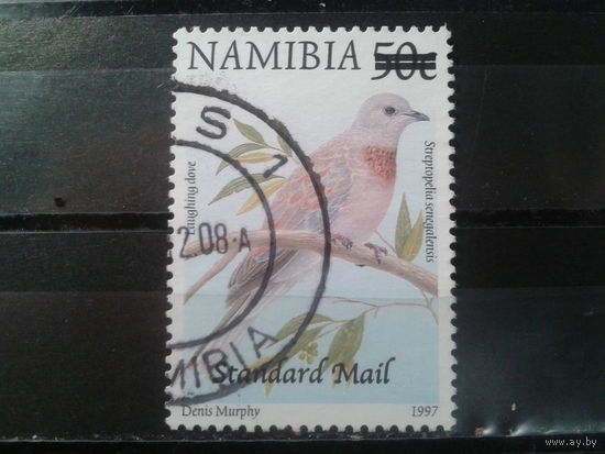Намибия, 2005.  пальмовый голубь, надпечатка