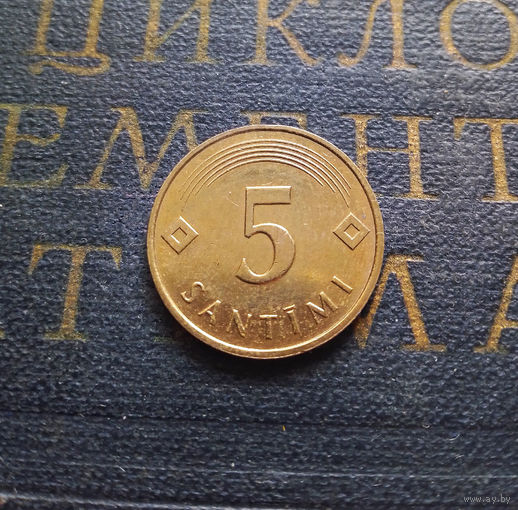 5 сантимов 1992 Латвия #01 AU