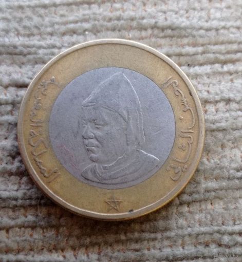 Werty71 Марокко 10 дирхамов 1995 Биметалл