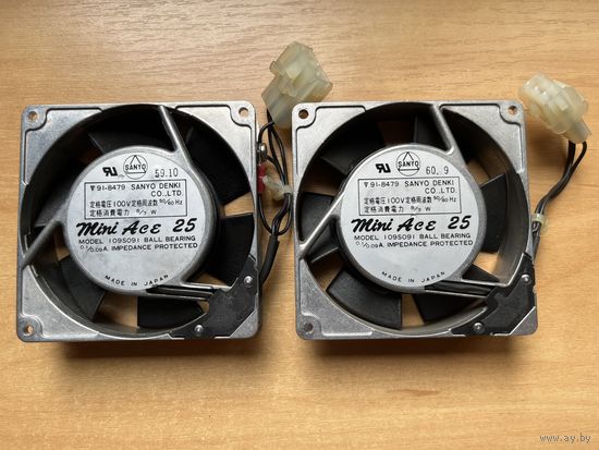 Вентилятор SANYO DENKI 90mm алюминиевый корпус