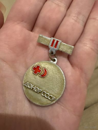Донор СССР 2 степени значок