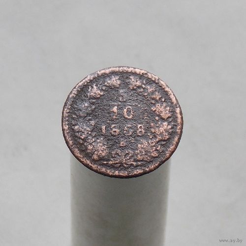 Австрия 5/10 крейцера 1858